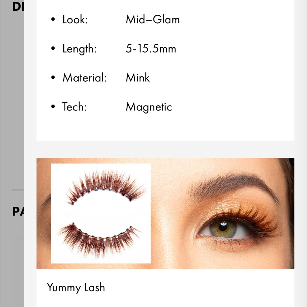 MoxieLash Silk Honey Faux Lash Kit with Tweezers and Eyeliner NEW - Picture 6 of 8